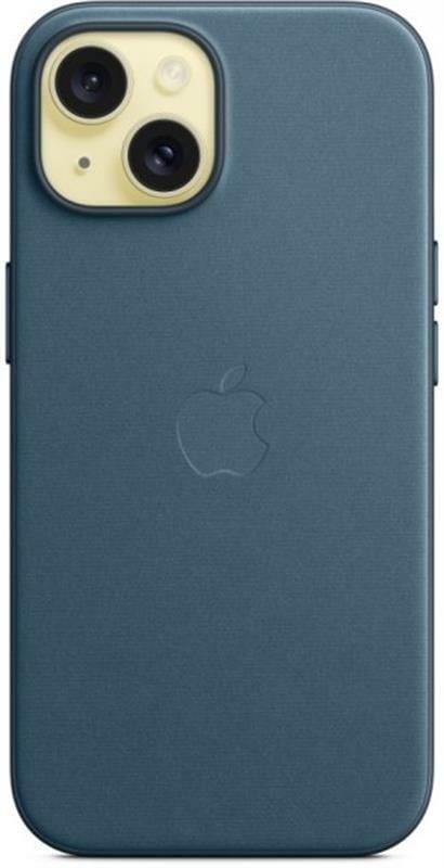 Чохол-накладка Apple FineWoven Case with MagSafe для Apple iPhone 15 Pacific Blue (MT3G3)