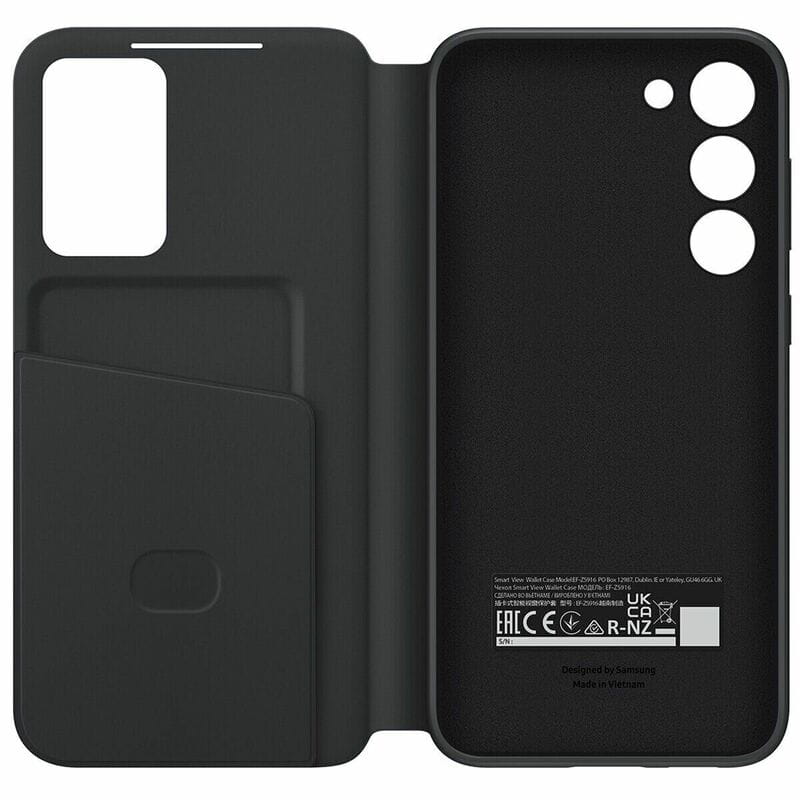 Чехол-книжка Samsung Smart View Wallet Case для Samsung Galaxy S23+ SM-S916 Black (EF-ZS916CBEGRU)