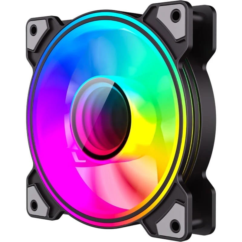 Вентилятор GameMax Dual Ring Infinity BK Black