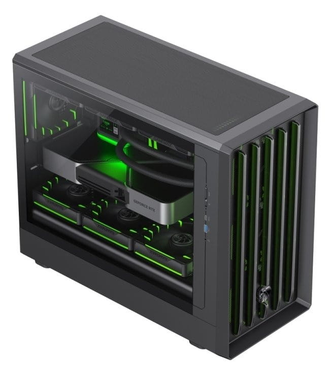 Корпус GameMax Claw 360 BK Black без БП