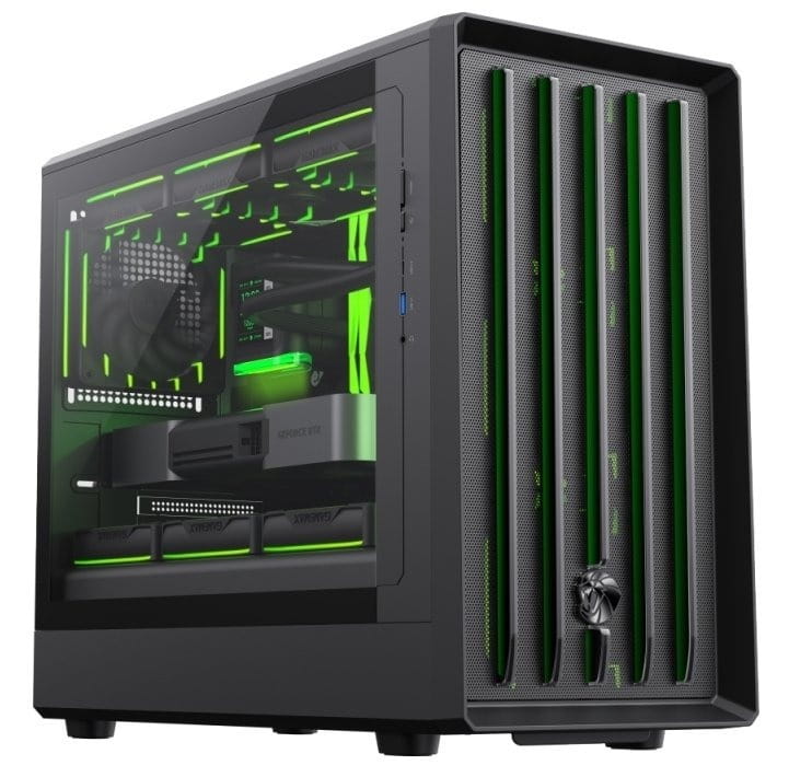 Корпус GameMax Claw 360 BK Black без БП