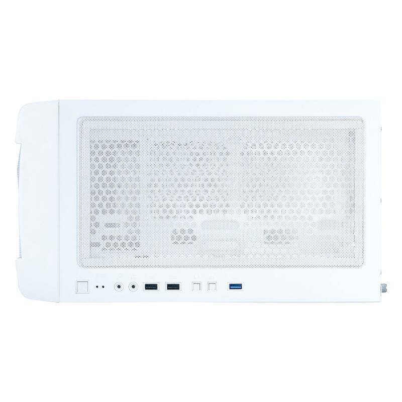 Корпус 1stPlayer D4-M-WH-2F1P-W-1F1-W White