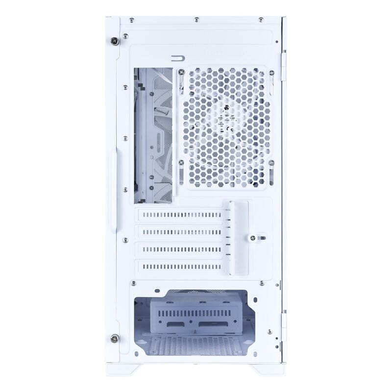 Корпус 1stPlayer D4-M-WH-2F1P-W-1F1-W White