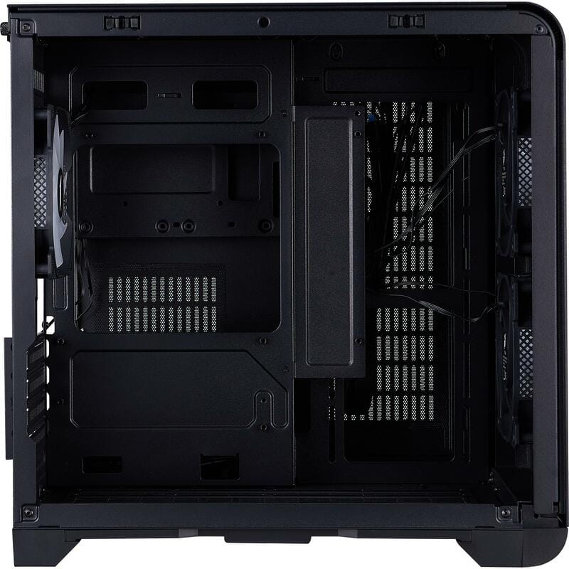 Корпус 1stPlayer VT5-BK-3F7 Black