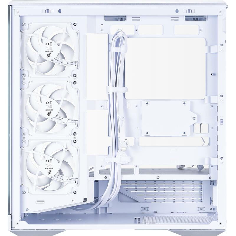 Корпус 1stPlayer GM7-SV-3FN7R-W-1FN7-W Silver