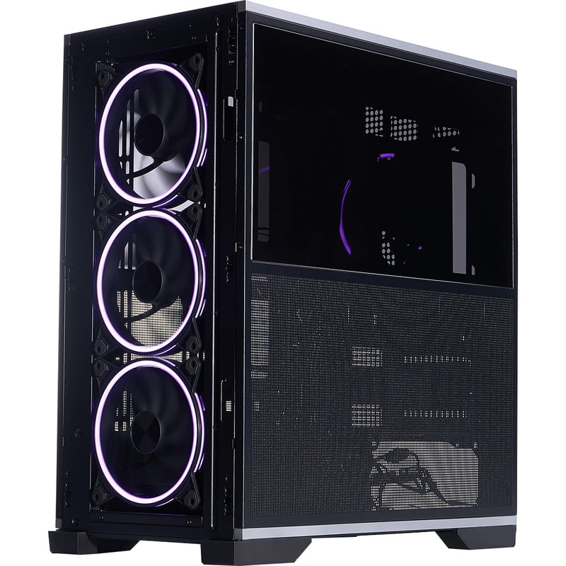 Корпус 1stPlayer IF8-BK-4FO7-14 Black