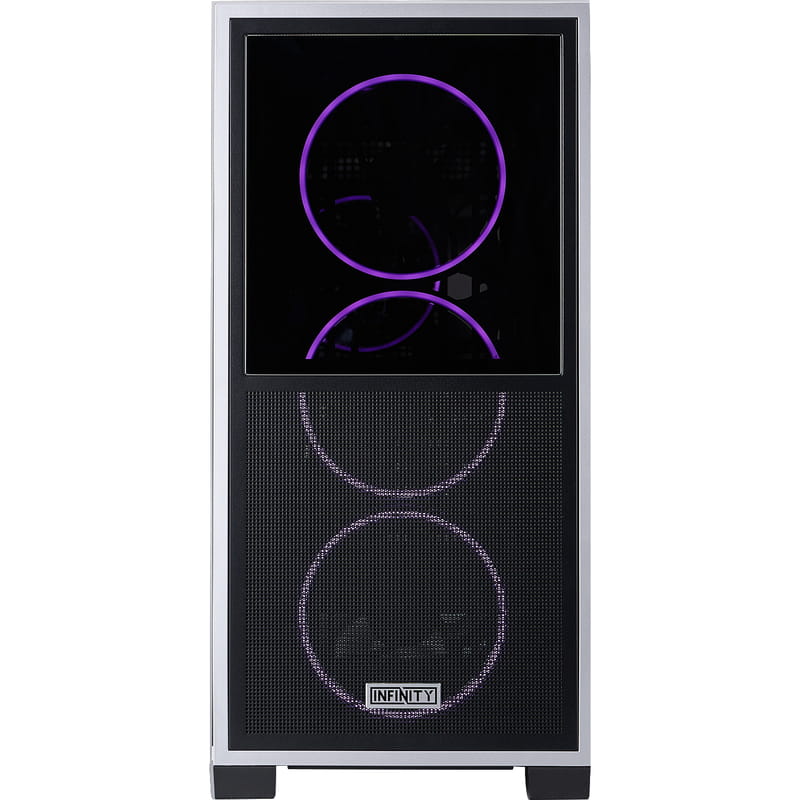 Корпус 1stPlayer IF8-BK-4FO7-14 Black