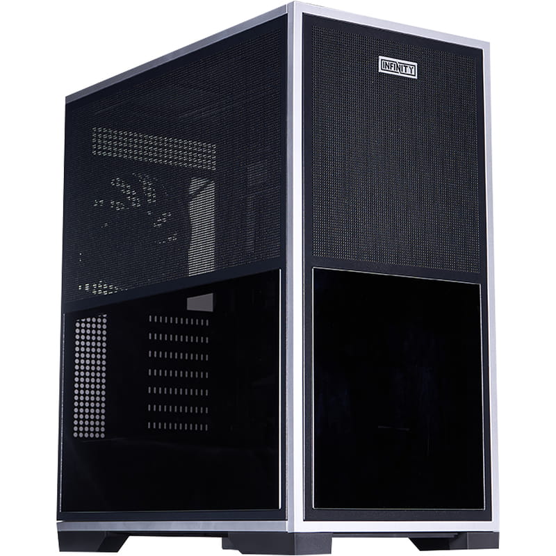 Корпус 1stPlayer IF8-BK-4FO7-14 Black
