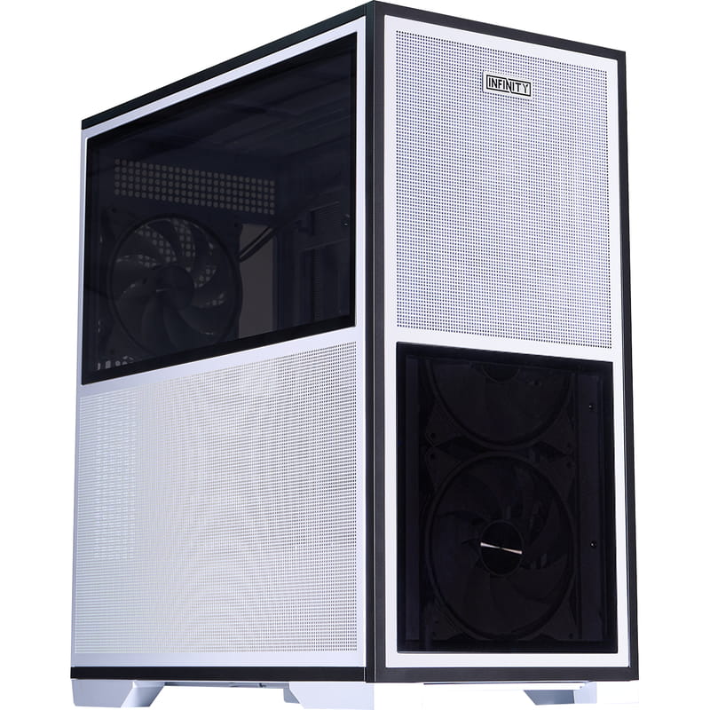 Корпус 1stPlayer IF8-WH-4FO7-14-W White