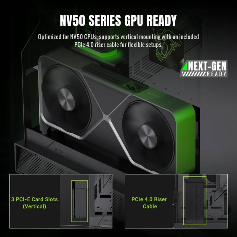 Корпус GameMax Blade Concept Black без БП