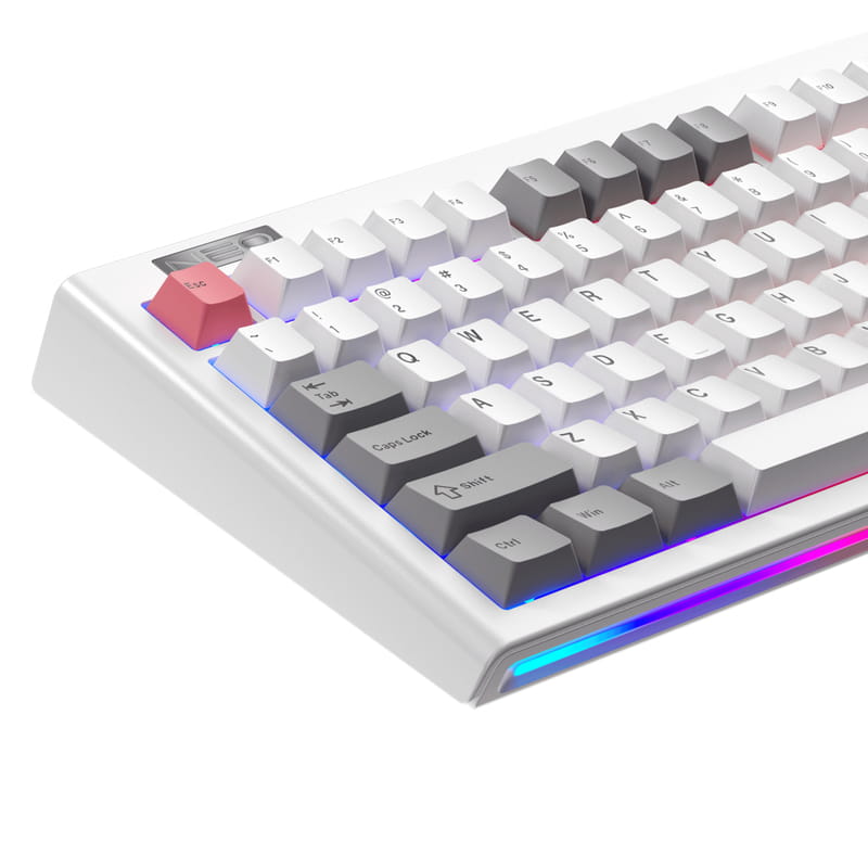 Клавіатура бездротова 1stPlayer NEO87 Wireless Frostwave (NEO87-FW-TLD)