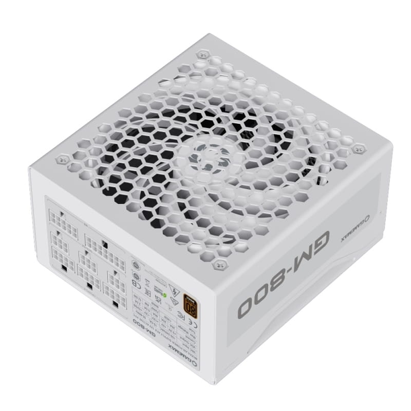 Блок живлення GameMax GM-800 Modular 800W White