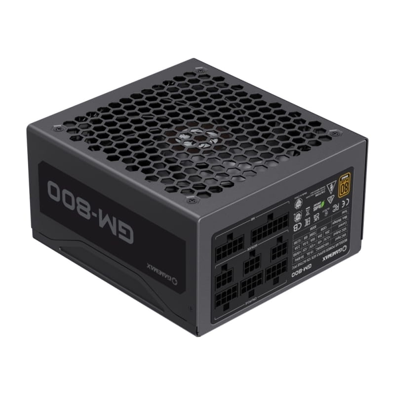 Блок живлення GameMax GM-800 Modular 800W Black