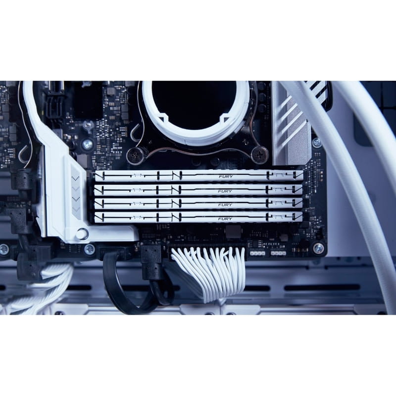 Модуль пам`яті DDR5 16GB/5600 Kingston Fury Beast White (KF556C36BWE-16)