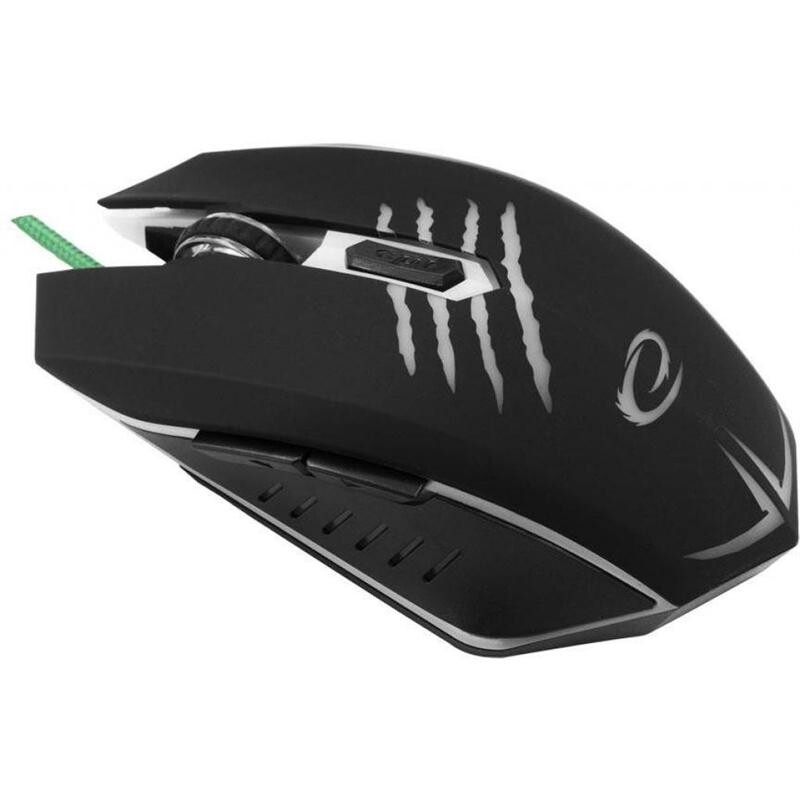 Мышь Esperanza MX209G Claw Black/Green USB