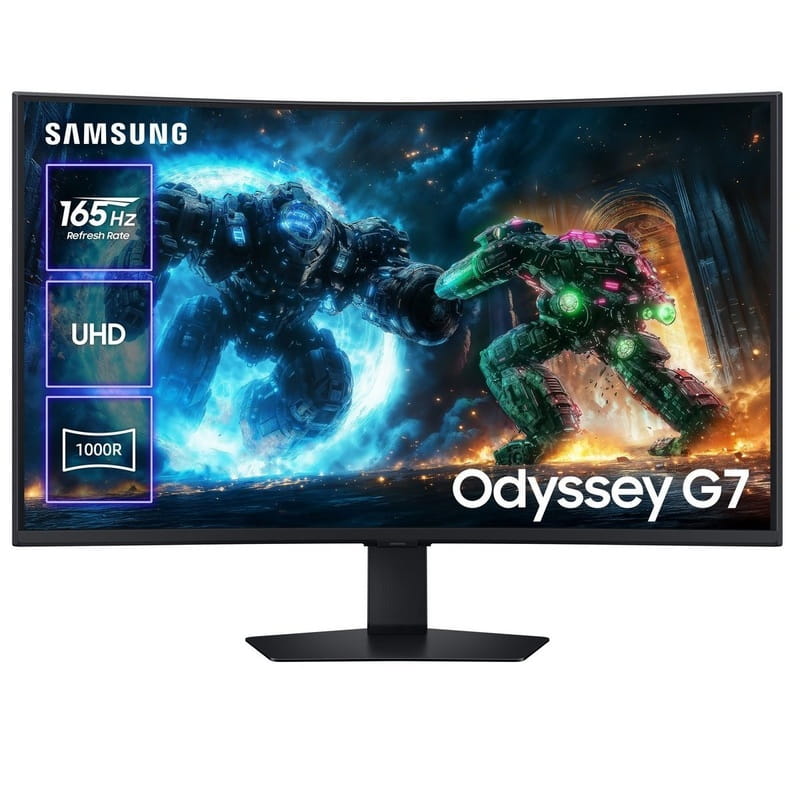 Монитор Samsung 37" Odyssey G7 (LS37FG756EIXUA) VA Black 165Hz Curved