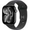 Фото - Смарт-годинник Apple Watch Series 11 GPS 42mm Jet Black Aluminium Case with Black Sport Band - S/M (MEQT4RK/A) | click.ua