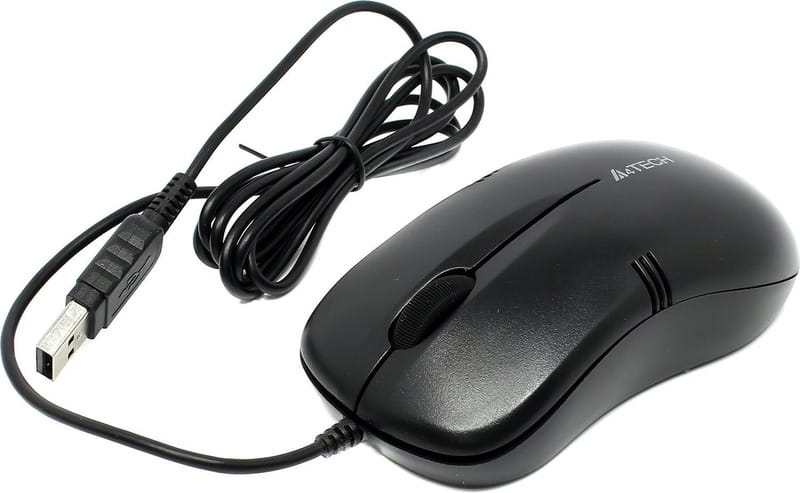 Миша A4Tech OP-560NU V-Track Black