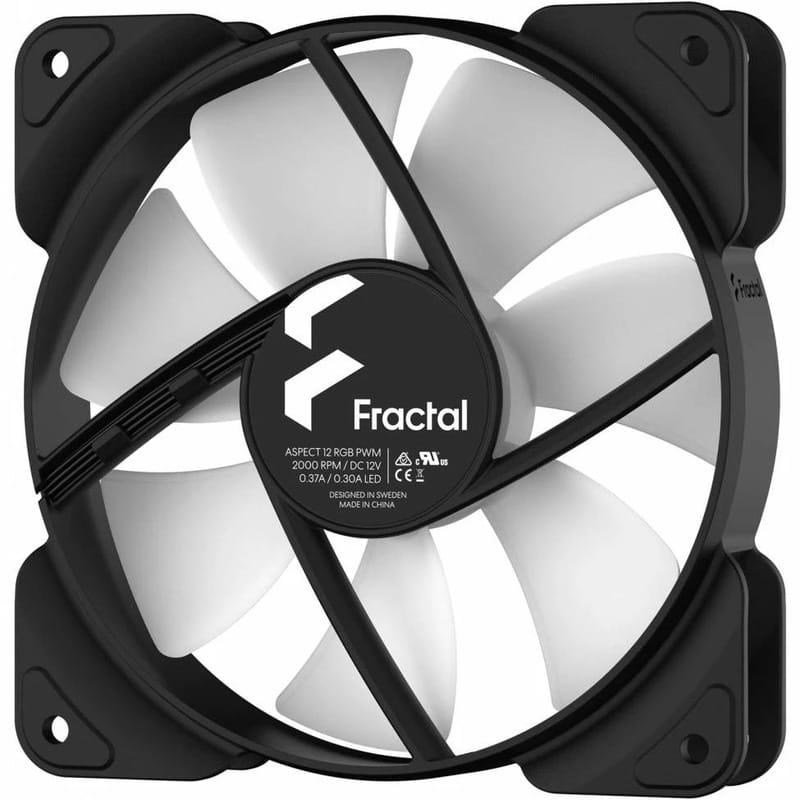 Вентилятор Fractal Design Aspect 12 RGB PWM Black (FD-F-AS1-1205)