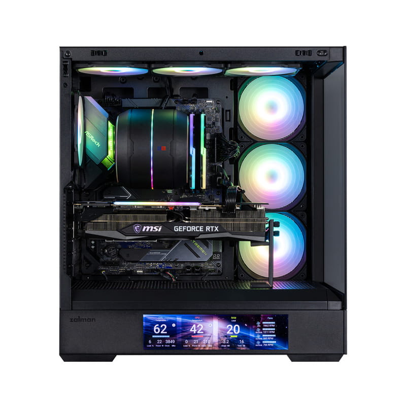 Корпус Zalman P40 DS Black без БП