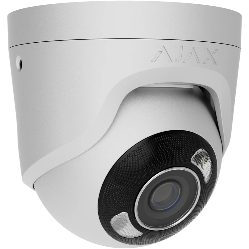 IP-камера Ajax TurretCam HL (8 Mp/4 mm) White (126267.197.WH1)