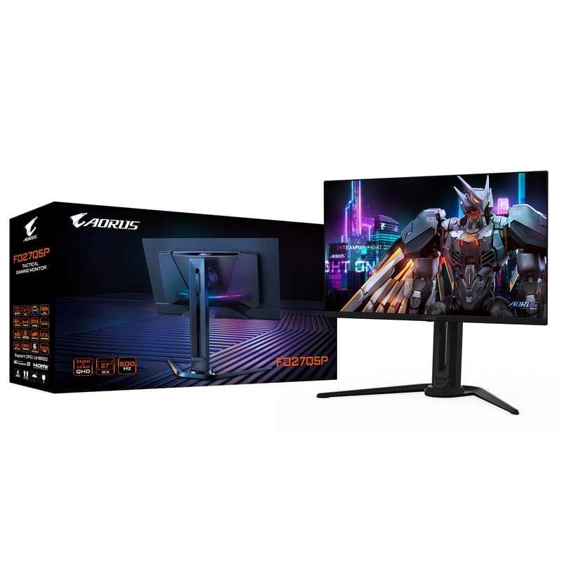 Монитор Gigabyte 27" Aorus FO27Q5P QD-OLED Black 500Hz