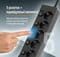 Фото - Фільтр живлення СolorWay (CW-PSEA52SBK) 5 розеток, 2м, Black | click.ua