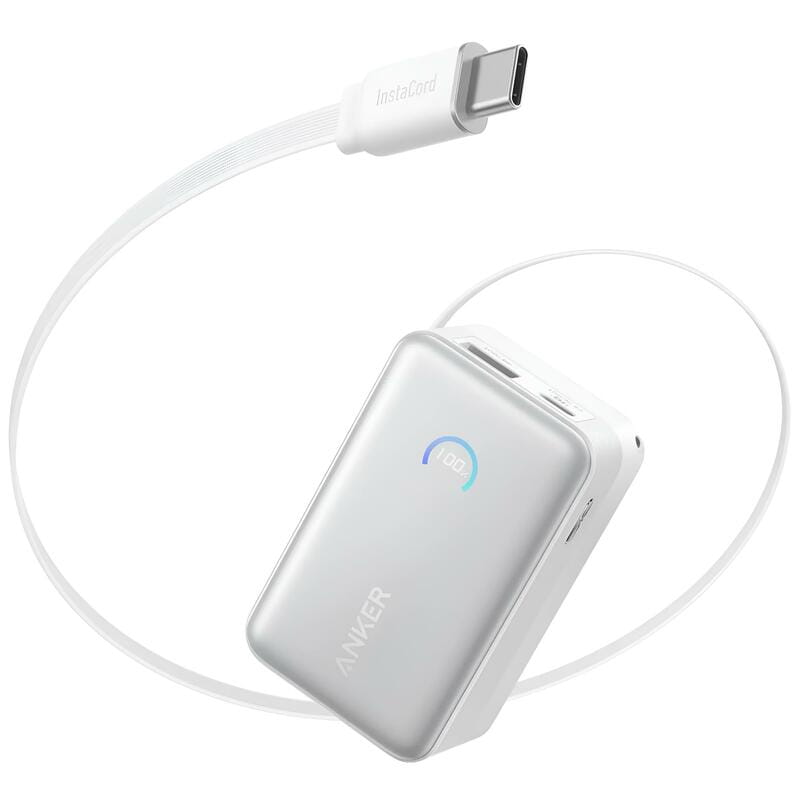 Универсальная мобильная батарея Anker Nano 10000mAh 45W White (A1638H21)