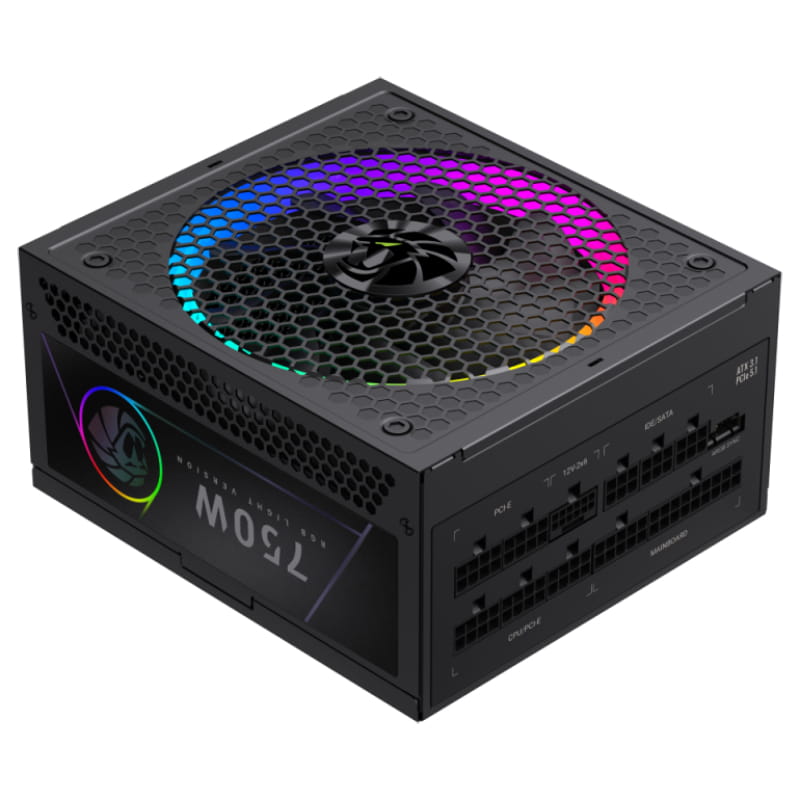 Блок живлення GameMax RGB Pro 750G 750W Black