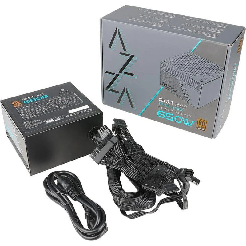 Блок питания AZZA PSAZ-650B(ATX3.1) 650W