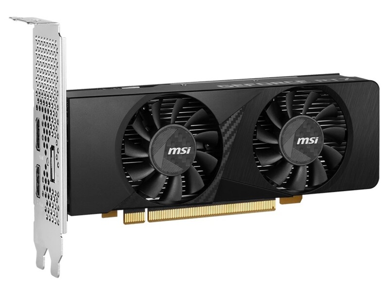 Відеокарта GF RTX 3050 6GB GDDR6 Low Profile E OC MSI (GeForce RTX 3050 LP E 6G OC)