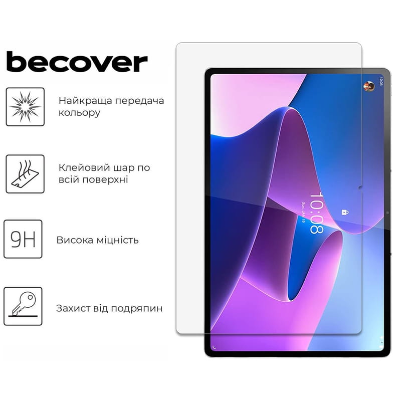 Захисне скло BeCover для Lenovo Idea Tab Pro 12.7" (713128)