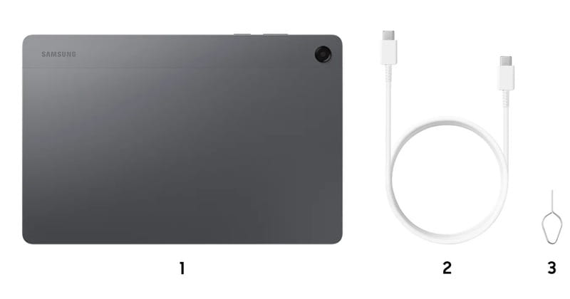 Планшет Samsung Galaxy Tab A11+ SM-X236 8/256GB 5G Gray (SM-X236BZAPEUC)