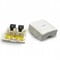 Фото - Розетка Cablexpert (NCAC-2F6-01) RJ-45, Cat6, зовнішня, біла | click.ua