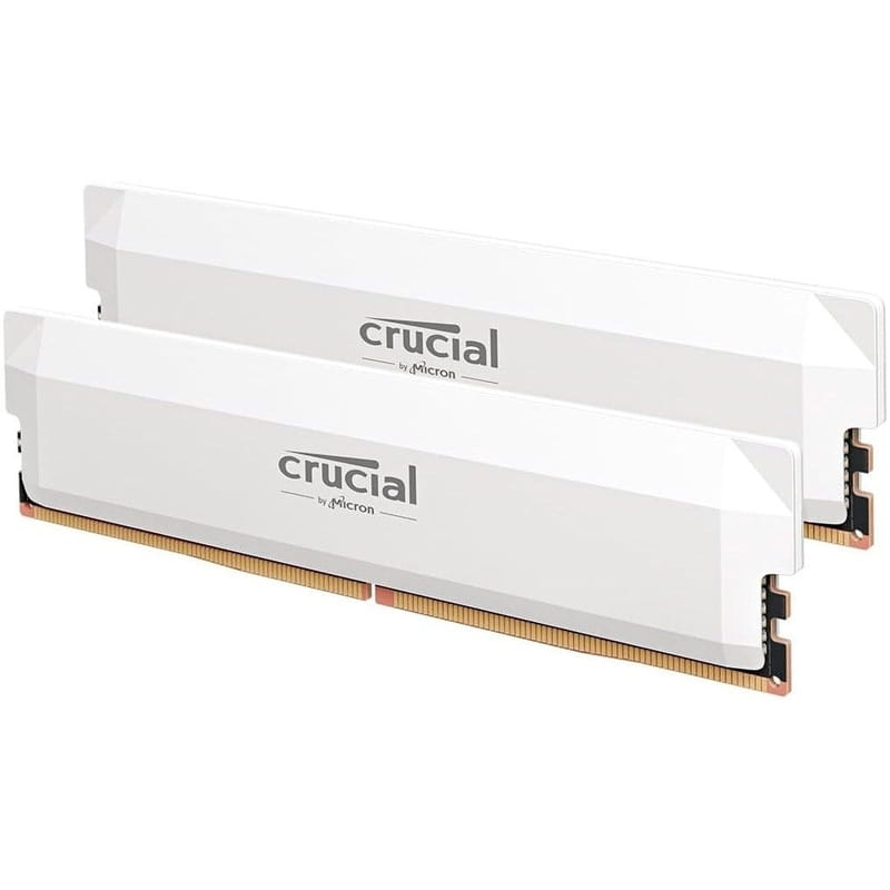 Модуль памяти DDR5 2x16GB/6400 Crucial White (CP2K16G64C38U5W)