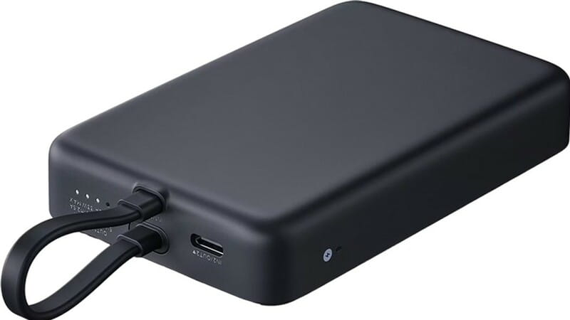 Универсальная мобильная батарея Xiaomi 10000mAh 33W Magnetic Integrated Cable Grey (BHR9823GL)