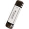 Фото - Накопичувач зовнішній SSD USB 3.2 /USB Type-C 1TB Transcend ESD310 Silver (TS1TESD310S) | click.ua