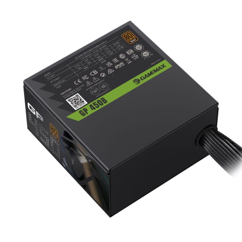 Блок питания GameMax GP 450B 450W Black