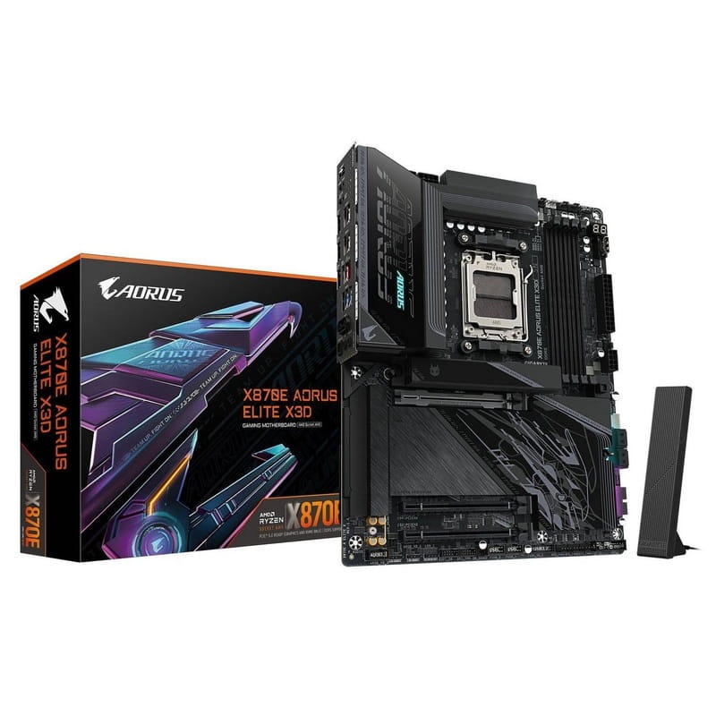 Материнская плата Gigabyte X870E Aorus Elite X3D Socket AM5