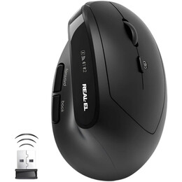 Миша бездротова REAL-EL RM-490W Black