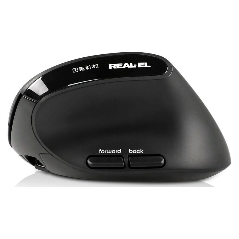 Миша бездротова REAL-EL RM-490W Black
