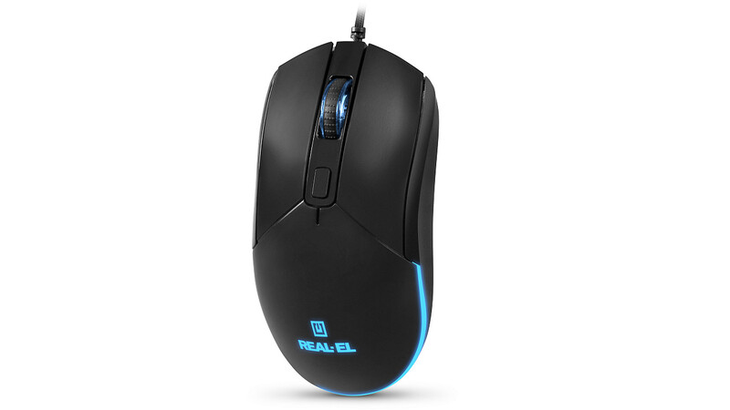 Мышь REAL-EL RM-515 Black