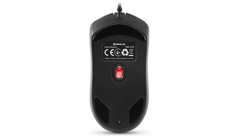 Мышь REAL-EL RM-515 Black