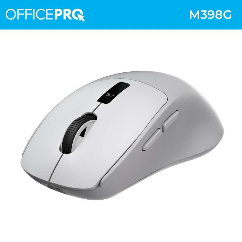 Мышь беспроводная OfficePro M398G Gray