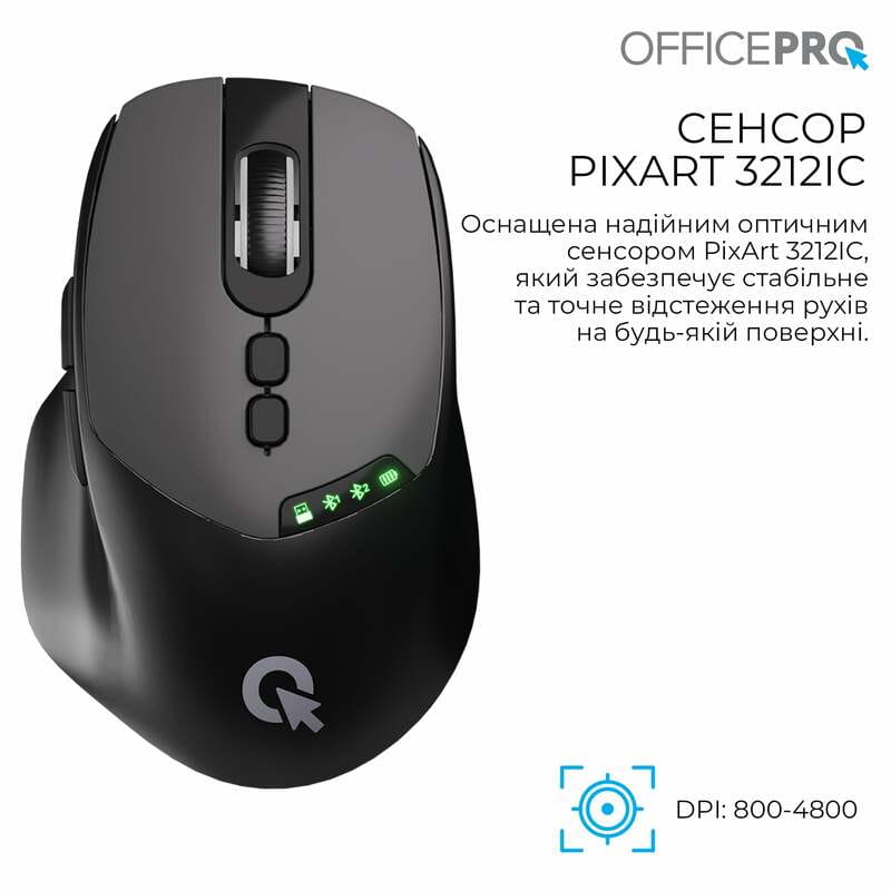 Миша бездротова OfficePro M520B Black