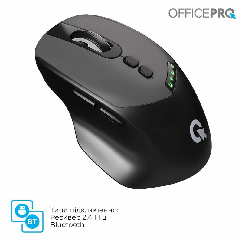 Миша бездротова OfficePro M520B Black
