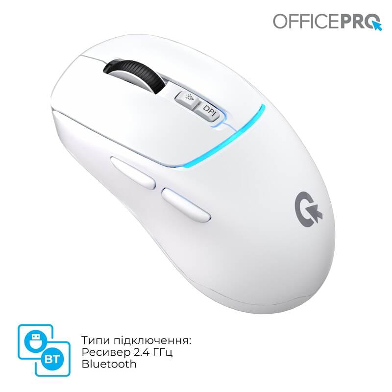 Миша бездротова OfficePro M468W White