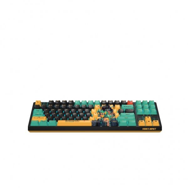 Клавіатура Bloody AT87 RGB Renegade Black/Yellow