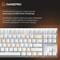 Фото - Клавиатура GamePro Genesis Joker MK124W Outemu Red Swithes USB White | click.ua