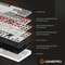 Фото - Клавиатура GamePro Genesis Metallic MK110W Outemu Red Swithes USB White | click.ua